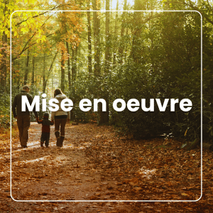 Mise en oeuvre des travaux d'aménagement forestier Mise en oeuvre